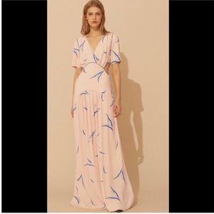 BA&SH Tiana Cut Out Maxi Dress. Size S